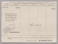 Text: [Invoice for Balance Due to B. Altman & Co., October 1952]