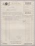 Text: [Invoice for Amount Due to Geo. J. Ball, Inc., May 1952]