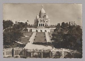 [Postcard of the Basilica of the Sacred Heart of Paris, November 15, 1946]