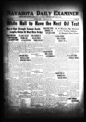 Navasota Daily Examiner (Navasota, Tex.), Vol. 32, No. 280, Ed. 1 Tuesday, January 7, 1930