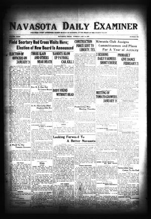Navasota Daily Examiner (Navasota, Tex.), Vol. 32, No. 286, Ed. 1 Tuesday, January 14, 1930