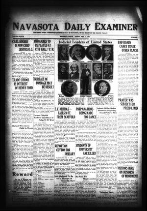 Navasota Daily Examiner (Navasota, Tex.), Vol. 33, No. 3, Ed. 1 Friday, February 14, 1930