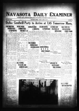 Navasota Daily Examiner (Navasota, Tex.), Vol. 33, No. 62, Ed. 1 Friday, April 25, 1930