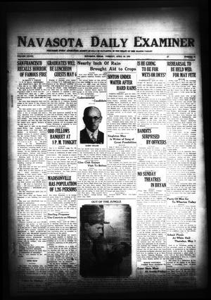 Navasota Daily Examiner (Navasota, Tex.), Vol. 33, No. 65, Ed. 1 Tuesday, April 29, 1930