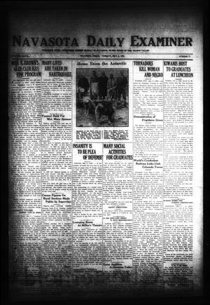 Navasota Daily Examiner (Navasota, Tex.), Vol. 33, No. 71, Ed. 1 Tuesday, May 6, 1930