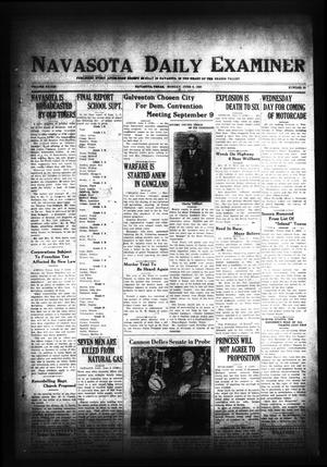 Navasota Daily Examiner (Navasota, Tex.), Vol. 33, No. 99, Ed. 1 Monday, June 9, 1930