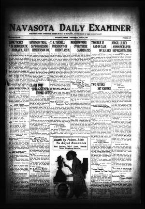Navasota Daily Examiner (Navasota, Tex.), Vol. 33, No. 107, Ed. 1 Wednesday, June 18, 1930