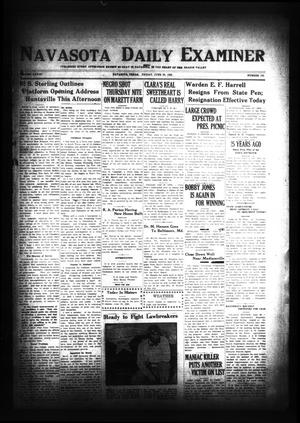 Navasota Daily Examiner (Navasota, Tex.), Vol. 33, No. 109, Ed. 1 Friday, June 20, 1930