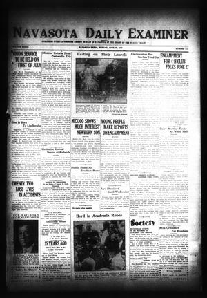 Navasota Daily Examiner (Navasota, Tex.), Vol. 33, No. 111, Ed. 1 Monday, June 23, 1930
