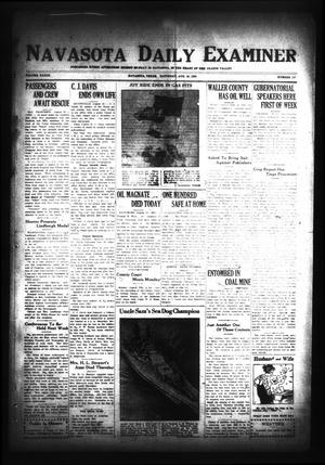 Primary view of object titled 'Navasota Daily Examiner (Navasota, Tex.), Vol. 33, No. 157, Ed. 1 Saturday, August 16, 1930'.