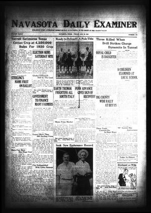 Navasota Daily Examiner (Navasota, Tex.), Vol. 33, No. 162, Ed. 1 Friday, August 22, 1930