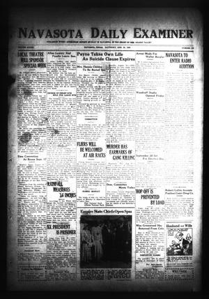 Navasota Daily Examiner (Navasota, Tex.), Vol. 33, No. 169, Ed. 1 Saturday, August 30, 1930