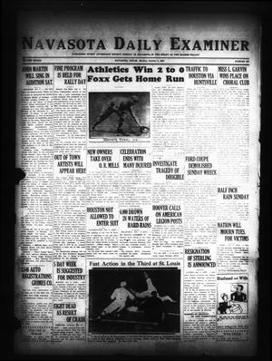 Navasota Daily Examiner (Navasota, Tex.), Vol. 33, No. 200, Ed. 1 Monday, October 6, 1930