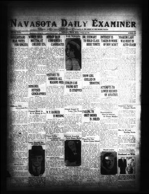 Navasota Daily Examiner (Navasota, Tex.), Vol. 33, No. 206, Ed. 1 Monday, October 13, 1930