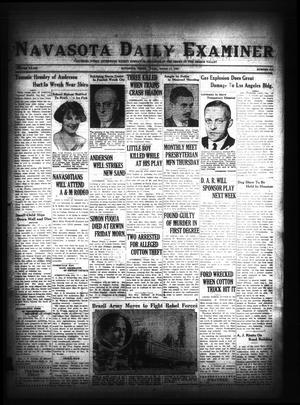 Navasota Daily Examiner (Navasota, Tex.), Vol. 33, No. 210, Ed. 1 Friday, October 17, 1930