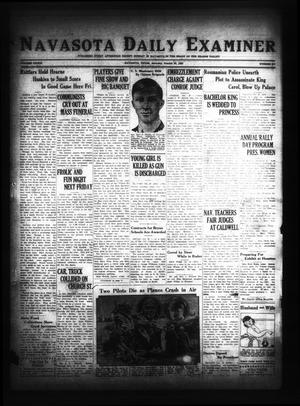 Navasota Daily Examiner (Navasota, Tex.), Vol. 33, No. 217, Ed. 1 Saturday, October 25, 1930
