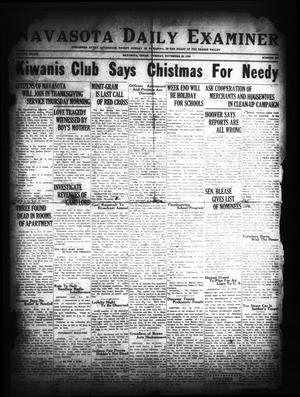 Navasota Daily Examiner (Navasota, Tex.), Vol. 33, No. 243, Ed. 1 Tuesday, November 25, 1930