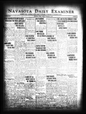 Navasota Daily Examiner (Navasota, Tex.), Vol. 33, No. 263, Ed. 1 Friday, December 19, 1930