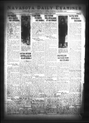 Primary view of object titled 'Navasota Daily Examiner (Navasota, Tex.), Vol. 36, No. 158, Ed. 1 Saturday, August 18, 1934'.