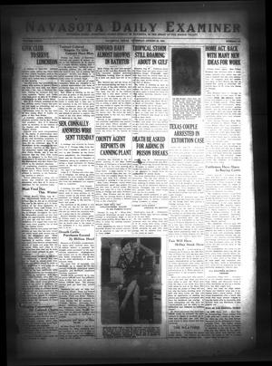 Navasota Daily Examiner (Navasota, Tex.), Vol. 36, No. 168, Ed. 1 Thursday, August 30, 1934