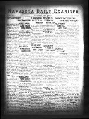 Navasota Daily Examiner (Navasota, Tex.), Vol. 36, No. 177, Ed. 1 Monday, September 10, 1934