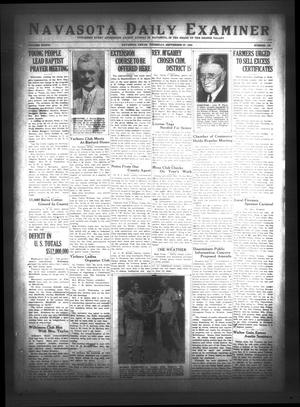 Navasota Daily Examiner (Navasota, Tex.), Vol. 36, No. 192, Ed. 1 Thursday, September 27, 1934