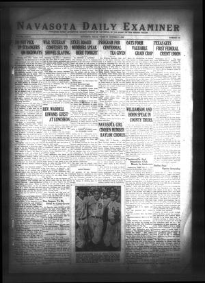 Navasota Daily Examiner (Navasota, Tex.), Vol. 36, No. 196, Ed. 1 Tuesday, October 2, 1934