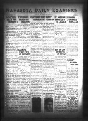 Navasota Daily Examiner (Navasota, Tex.), Vol. 36, No. 201, Ed. 1 Monday, October 8, 1934