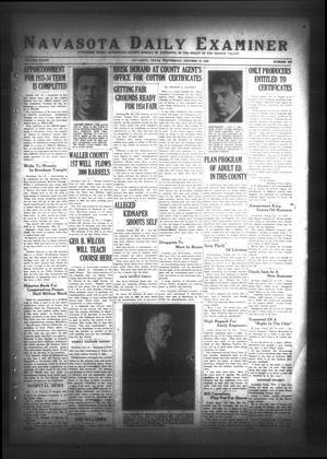 Navasota Daily Examiner (Navasota, Tex.), Vol. 36, No. 203, Ed. 1 Wednesday, October 10, 1934