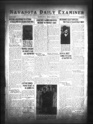 Navasota Daily Examiner (Navasota, Tex.), Vol. 36, No. 219, Ed. 1 Monday, October 29, 1934