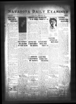 Navasota Daily Examiner (Navasota, Tex.), Vol. 36, No. 226, Ed. 1 Tuesday, November 6, 1934