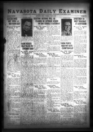 Navasota Daily Examiner (Navasota, Tex.), Vol. 38, No. 130, Ed. 1 Tuesday, July 21, 1936