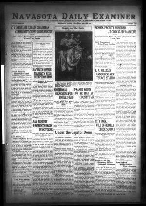 Navasota Daily Examiner (Navasota, Tex.), Vol. 38, No. 187, Ed. 1 Friday, September 25, 1936
