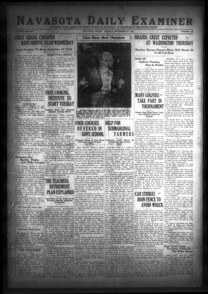 Navasota Daily Examiner (Navasota, Tex.), Vol. 38, No. 189, Ed. 1 Monday, September 28, 1936