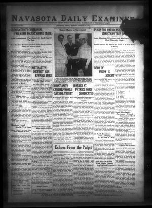 Navasota Daily Examiner (Navasota, Tex.), Vol. 38, No. [201], Ed. 1 Monday, October 12, 1936