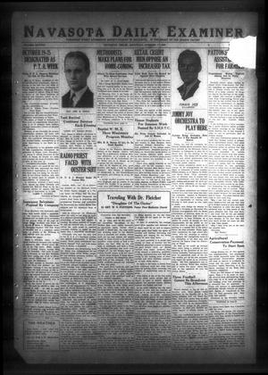 Navasota Daily Examiner (Navasota, Tex.), Vol. 38, No. [206], Ed. 1 Saturday, October 17, 1936