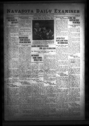 Navasota Daily Examiner (Navasota, Tex.), Vol. 38, No. 214, Ed. 1 Tuesday, October 27, 1936
