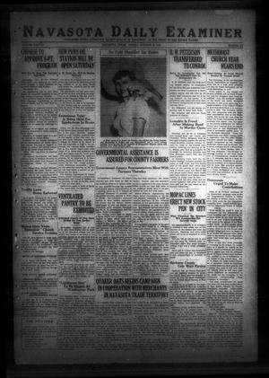 Navasota Daily Examiner (Navasota, Tex.), Vol. 38, No. 217, Ed. 1 Friday, October 30, 1936