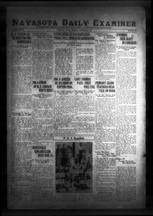Navasota Daily Examiner (Navasota, Tex.), Vol. 38, No. 220, Ed. 1 Tuesday, November 3, 1936