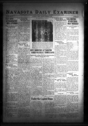 Navasota Daily Examiner (Navasota, Tex.), Vol. 38, No. 223, Ed. 1 Friday, November 6, 1936