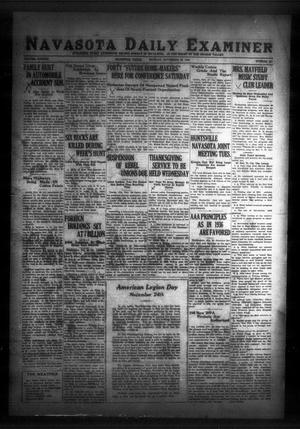 Navasota Daily Examiner (Navasota, Tex.), Vol. 38, No. 237, Ed. 1 Monday, November 23, 1936