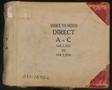 Primary view of Travis County Deed Records: Direct Index to Deeds 1927-1930 A-C
