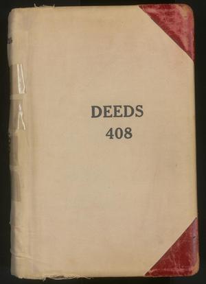 Primary view of object titled 'Travis County Deed Records: Deed Record 408'.