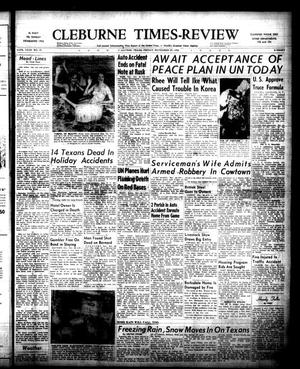 Primary view of object titled 'Cleburne Times-Review (Cleburne, Tex.), Vol. 48, No. 15, Ed. 1 Friday, November 28, 1952'.