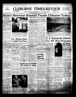 Cleburne Times-Review (Cleburne, Tex.), Vol. 48, No. 240, Ed. 1 Wednesday, August 19, 1953