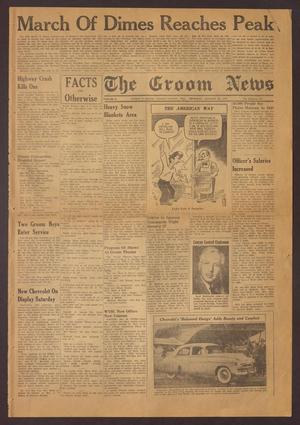 Primary view of object titled 'The Groom News (Groom, Tex.), Vol. 22, No. 45, Ed. 1 Thursday, January 20, 1949'.