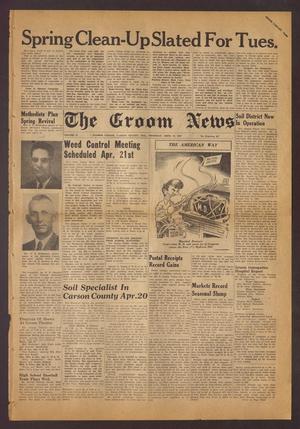 Primary view of object titled 'The Groom News (Groom, Tex.), Vol. 23, No. 5, Ed. 1 Thursday, April 14, 1949'.