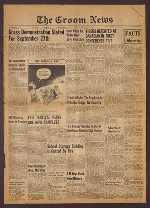 The Groom News (Groom, Tex.), Vol. 23, No. 28, Ed. 1 Thursday, September 22, 1949