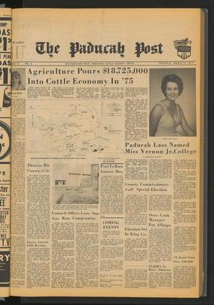The Paducah Post (Paducah, Tex.), Vol. 71, No. 3, Ed. 1 Thursday, March 17, 1977