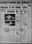Thumbnail image of item number 1 in: 'El Heraldo De Brownsville (Brownsville, Tex.), Vol. 44, No. 15, Ed. 1 Sunday, July 21, 1935'.